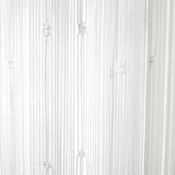 84"x40" Boho Macrame Leaf Cotton Window Curtain Panel White - Lush Décor - Picture 5 of 5